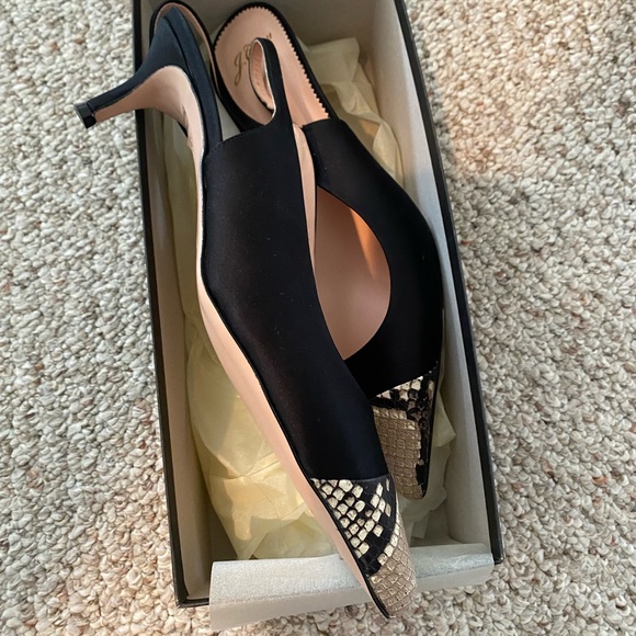 Snakeskin toe heels - Picture 4 of 6